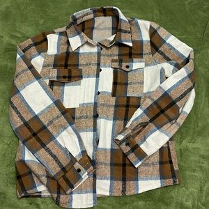 SHEIN thick flannel
